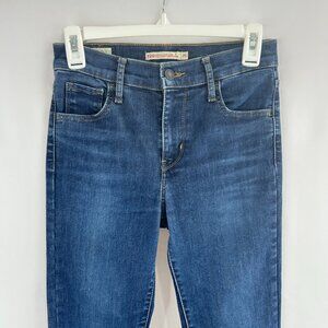 Levi’s 720 blue high rise skinny jeans 25
